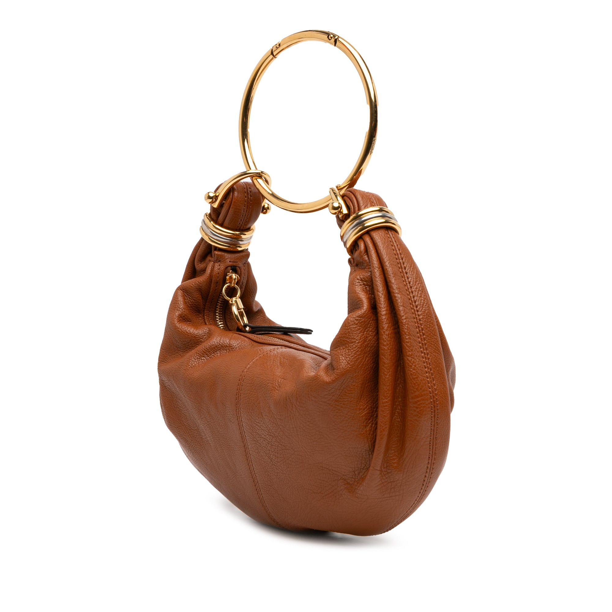 Small Leather Bracelet Hobo - Image 2