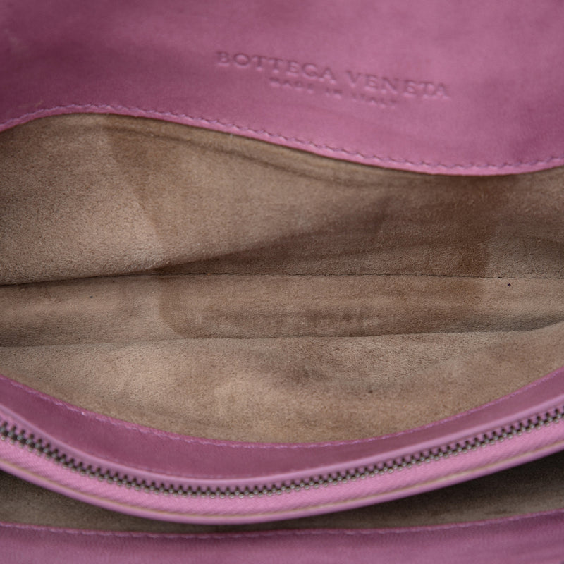 Nappa Intrecciato Olimpia Knot Shoulder Bag - Image 4