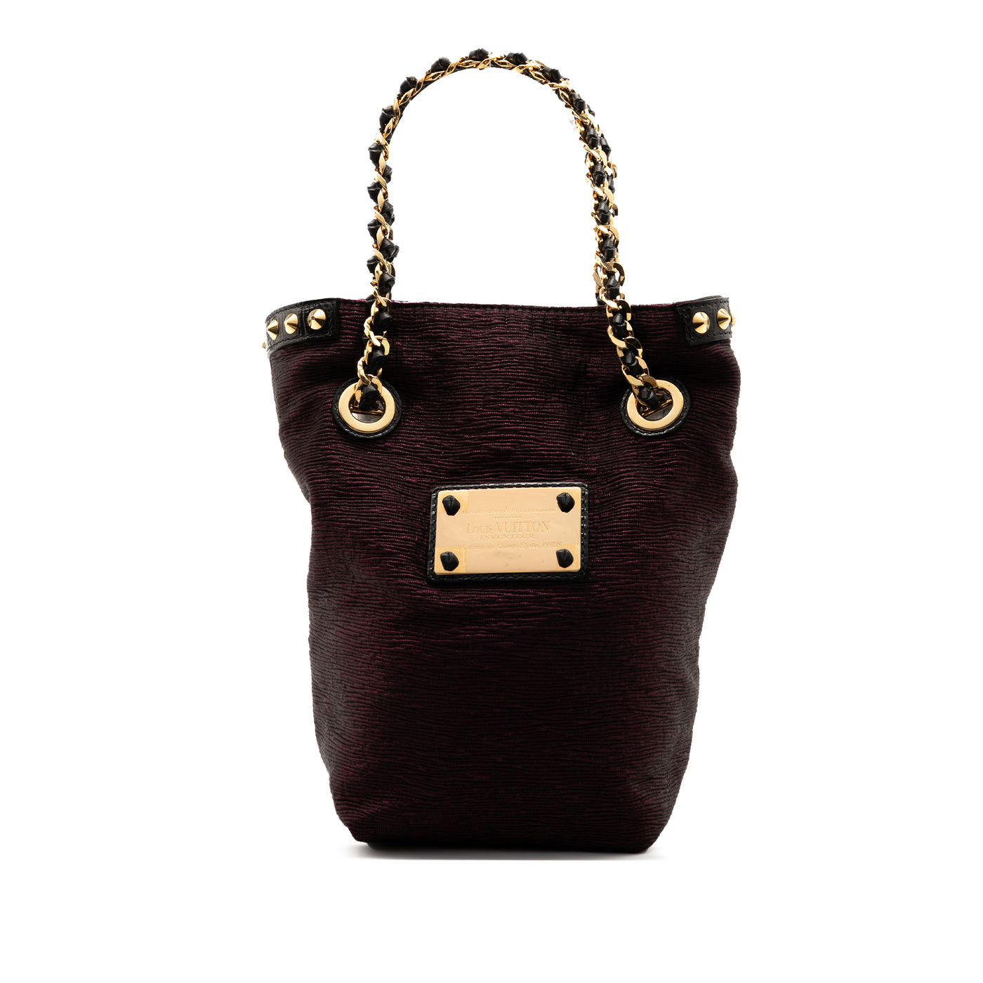 Limited Edition Metallic Jacquard Double Jeu Neo Alma Tote - Image 1