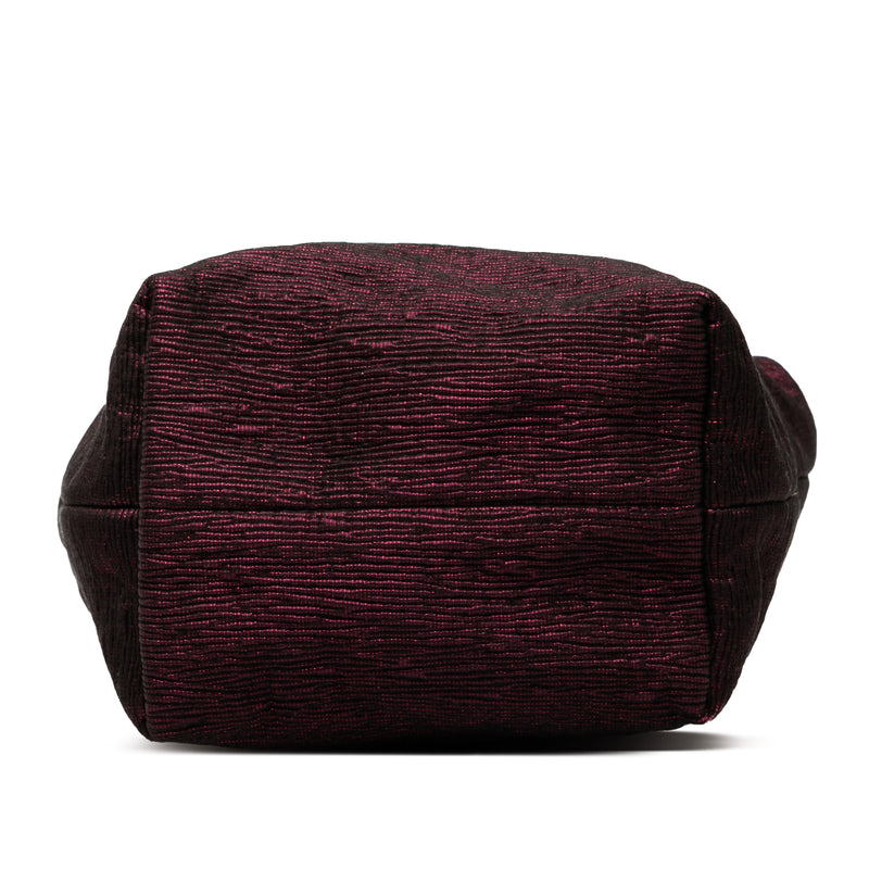 Limited Edition Metallic Jacquard Double Jeu Neo Alma Tote - Image 3