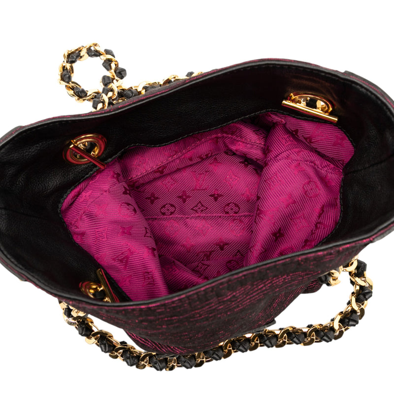 Limited Edition Metallic Jacquard Double Jeu Neo Alma Tote - Image 4