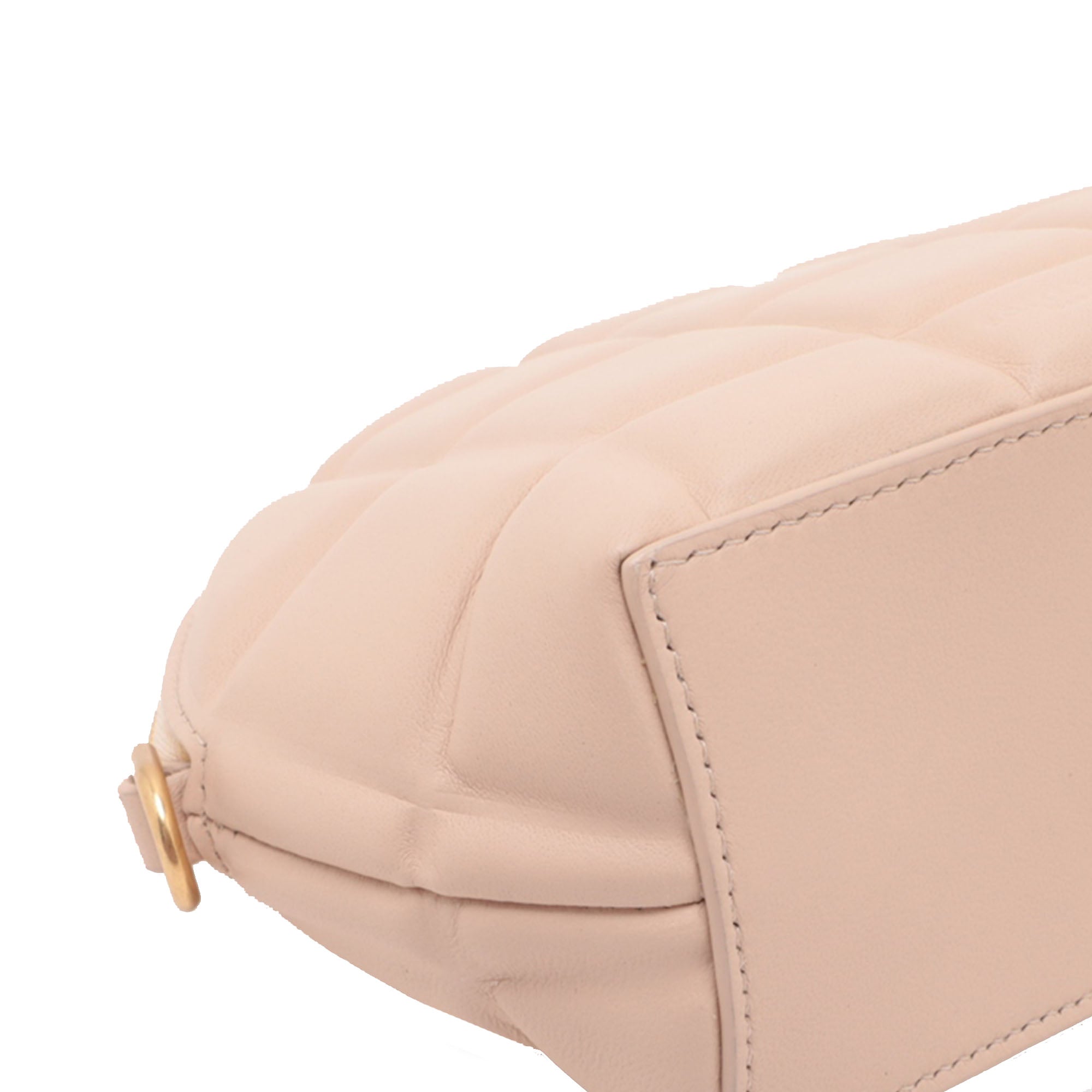 Mini Padded Nappa Half Moon Chain Crossbody - Image 8