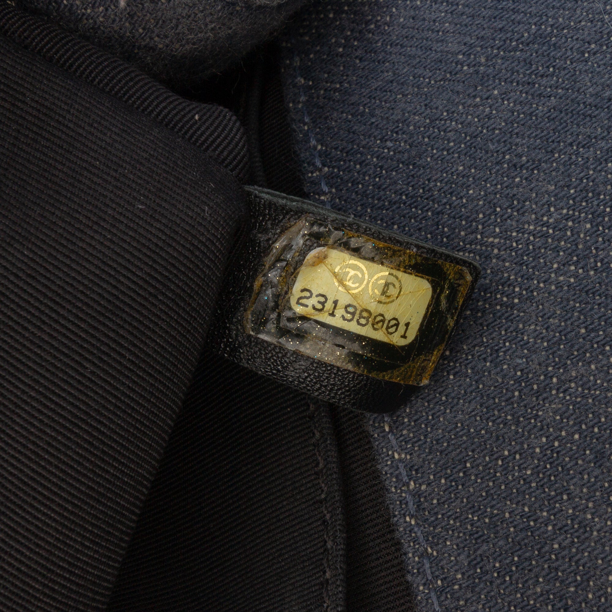 Medium Embossed Denim Boy Flap - Image 6