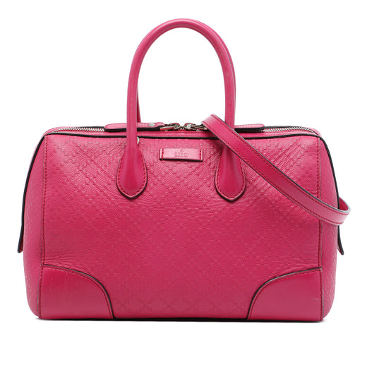 Diamante Bright Calfskin Boston Bag - Image 1