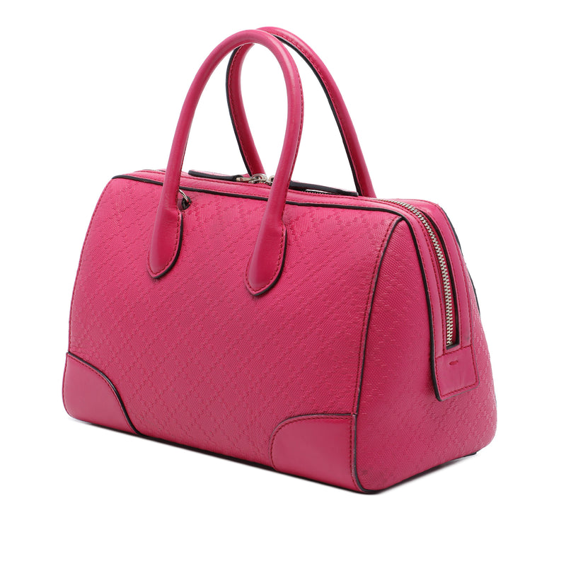 Diamante Bright Calfskin Boston Bag - Image 2