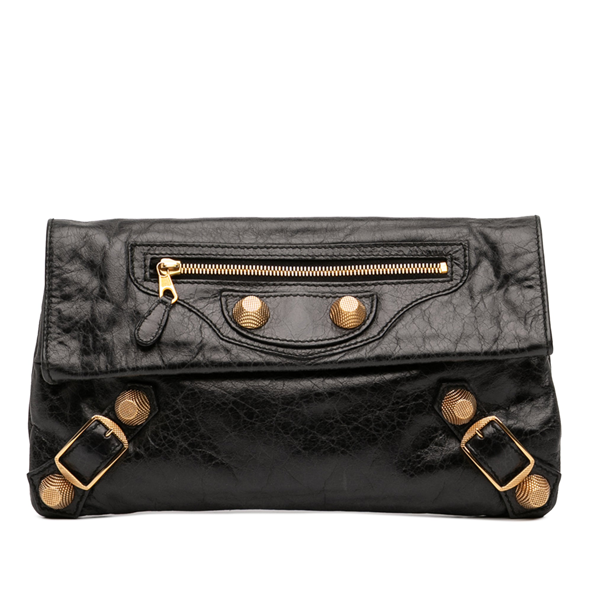 Lambskin Motocross Giant 21 Envelope Clutch - Image 1