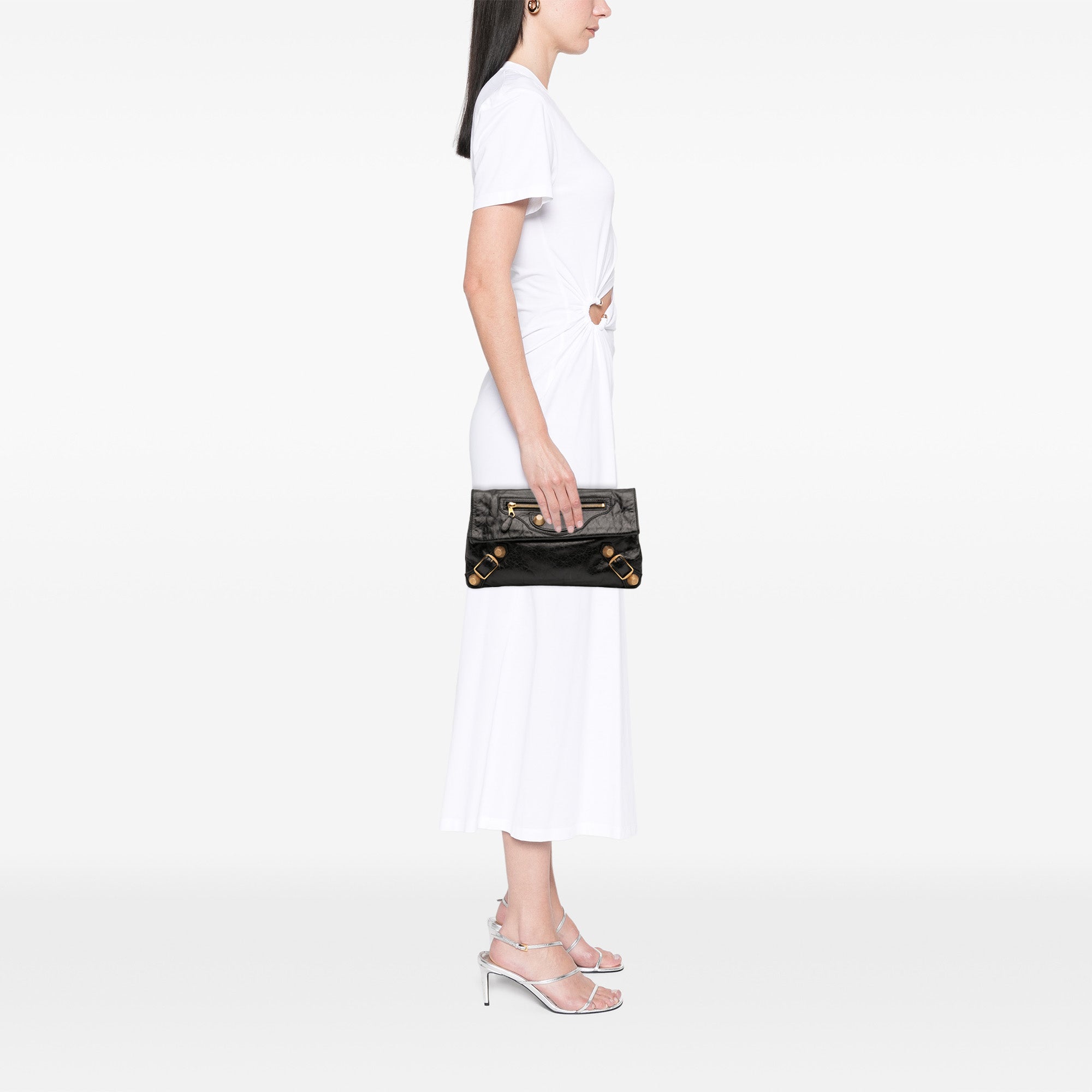 Lambskin Motocross Giant 21 Envelope Clutch - Image 6