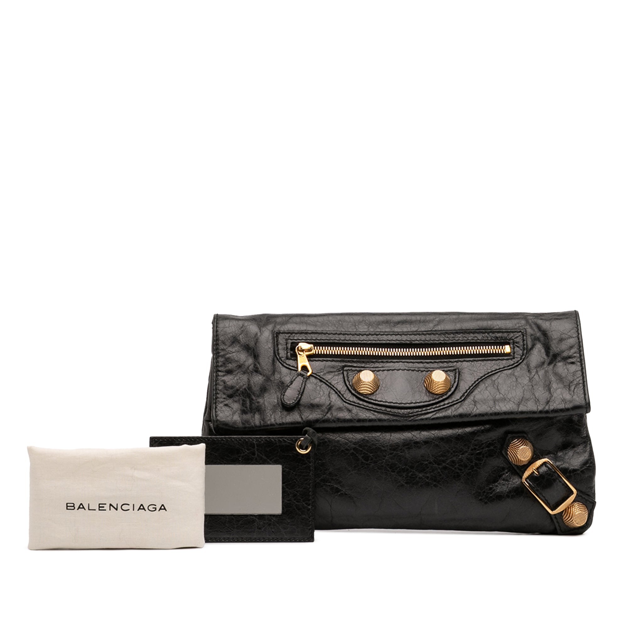 Lambskin Motocross Giant 21 Envelope Clutch - Image 7