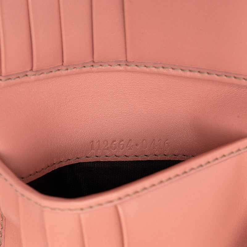 Guccissima Metal Bar French Flap Wallet - Image 6