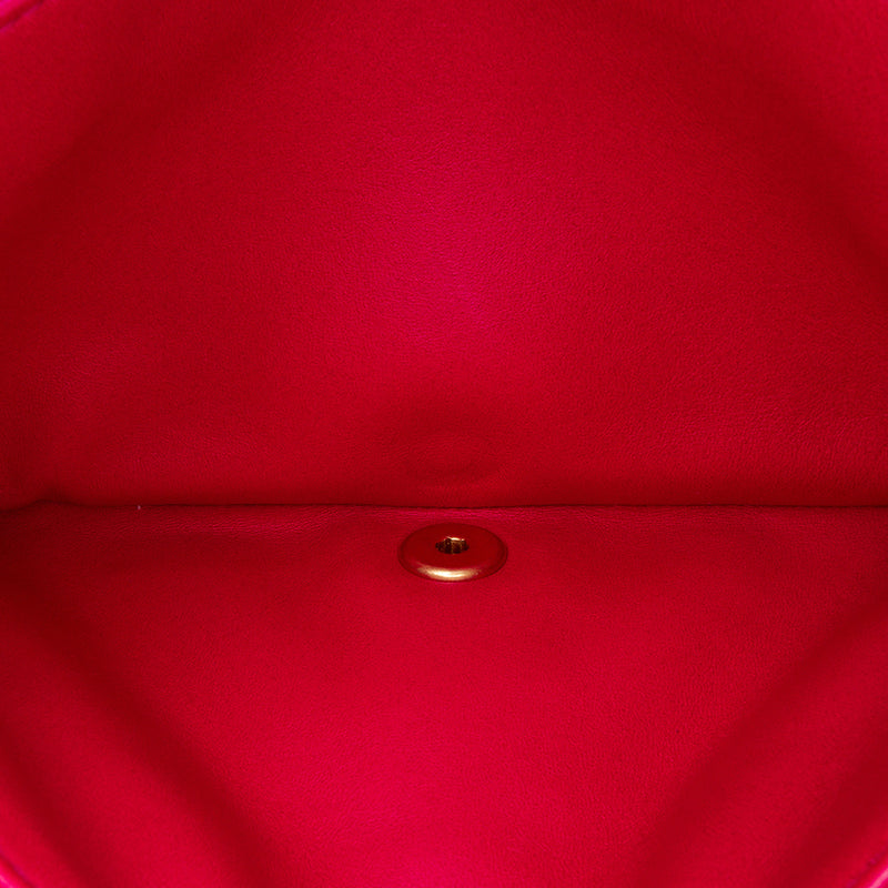 Small Quilted Lambskin On And On Chain Flap - Image 4
