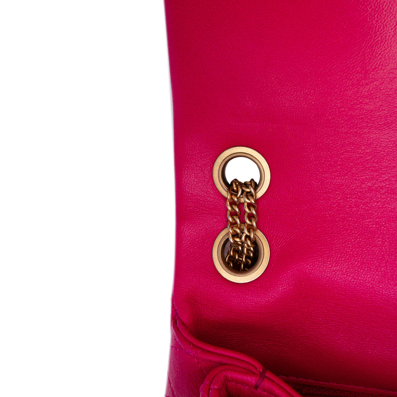 Small Quilted Lambskin On And On Chain Flap - Image 9