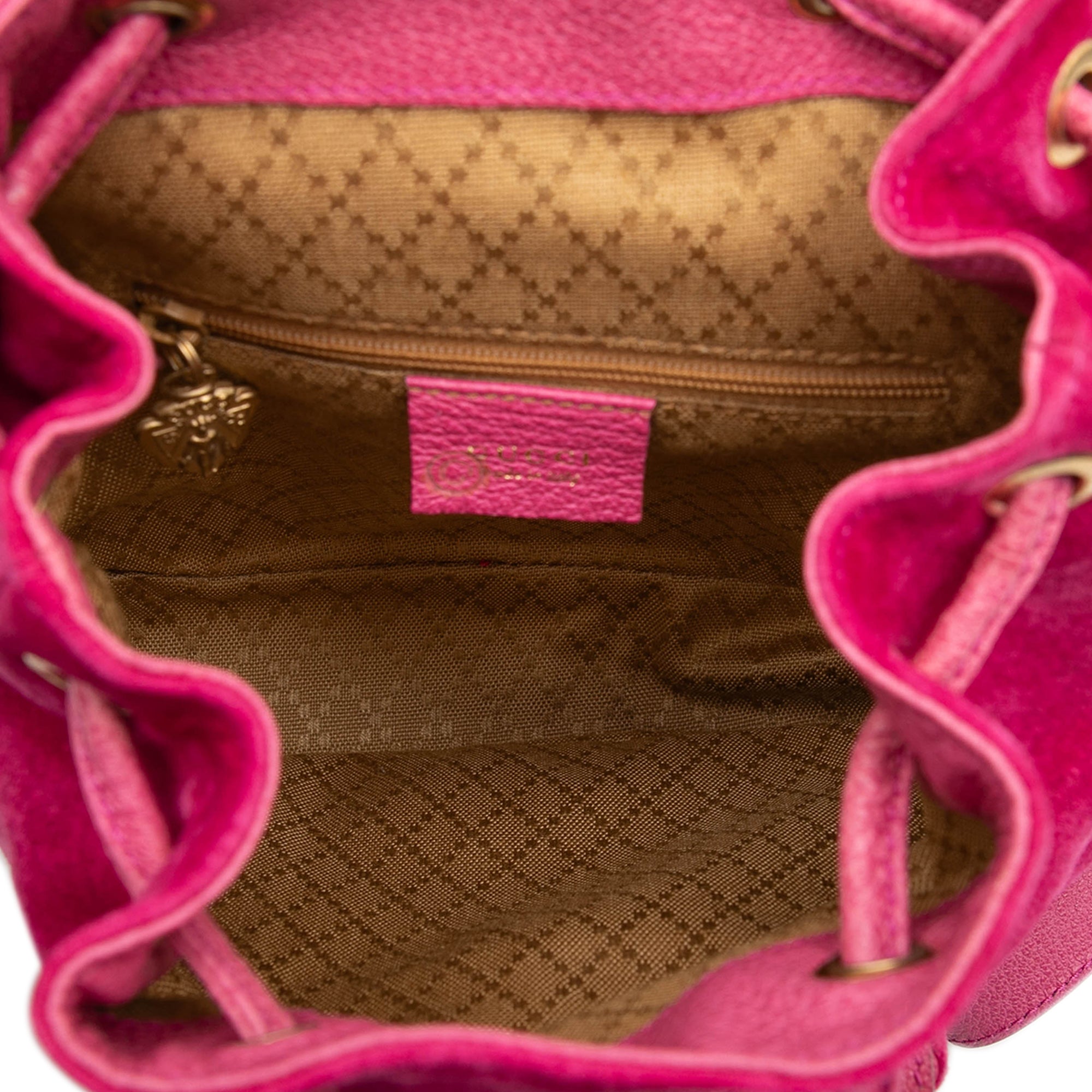 Suede Bamboo Backpack - Image 4