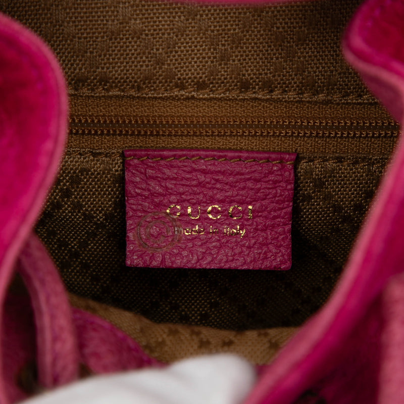 Suede Bamboo Backpack - Image 5