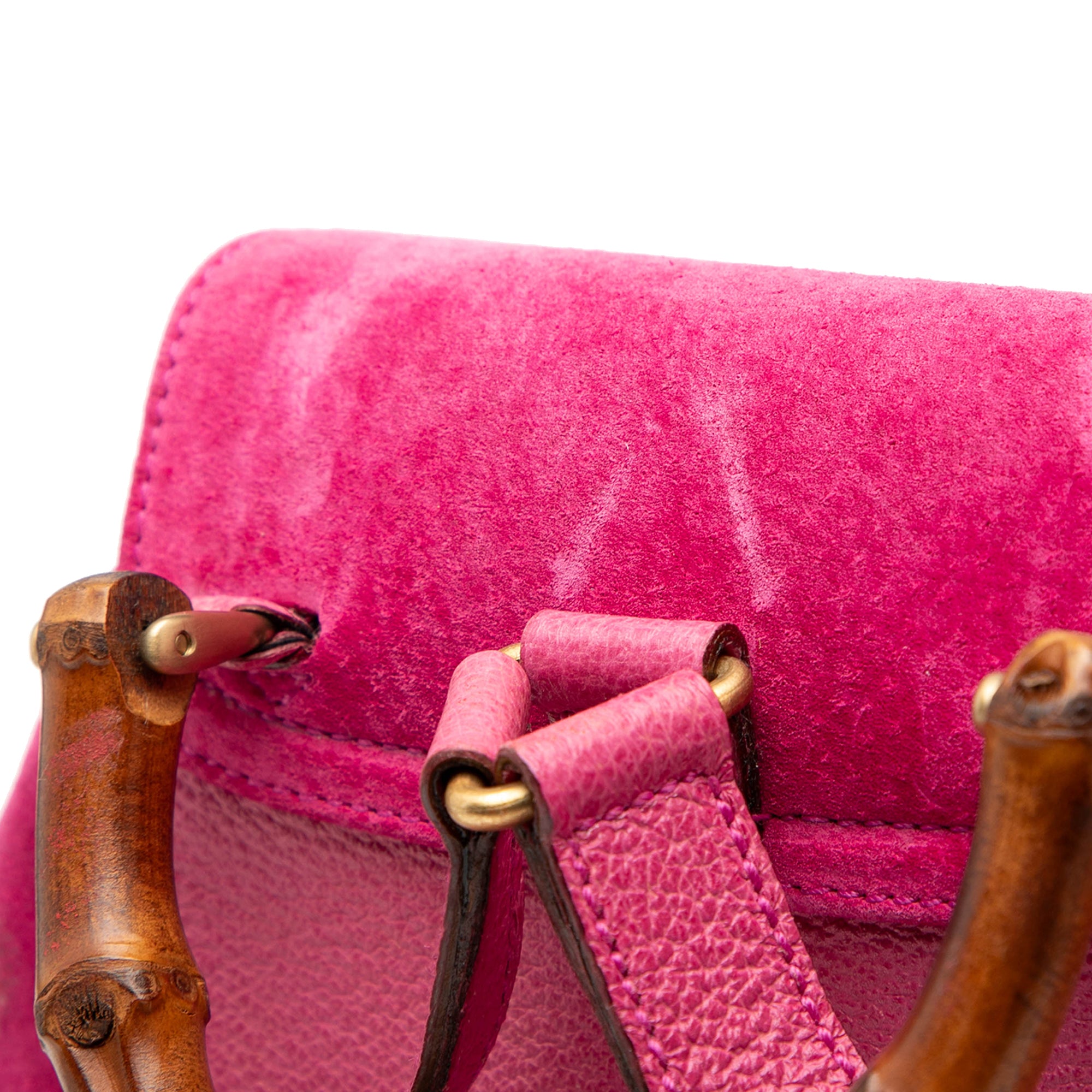 Suede Bamboo Backpack - Image 8