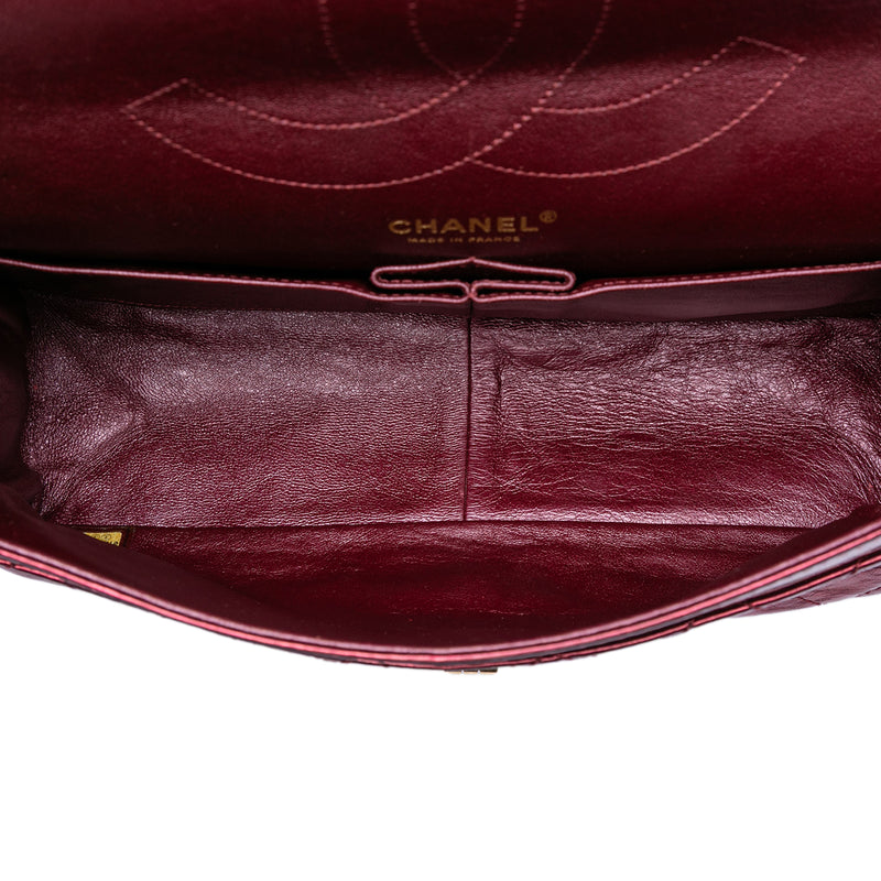 Quilted Metallic Lambskin Reissue 2.55 Double Flap 227 - Image 4