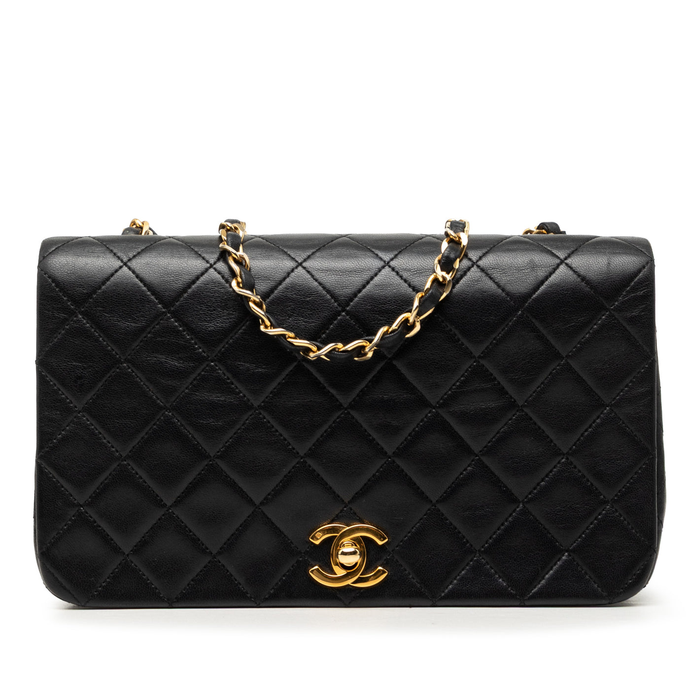 Medium Quilted Lambskin Full Flap - Image 1