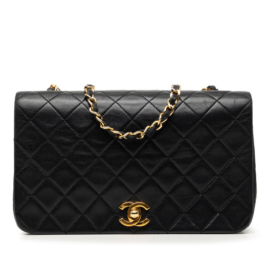 Medium Quilted Lambskin Full Flap - Image 1