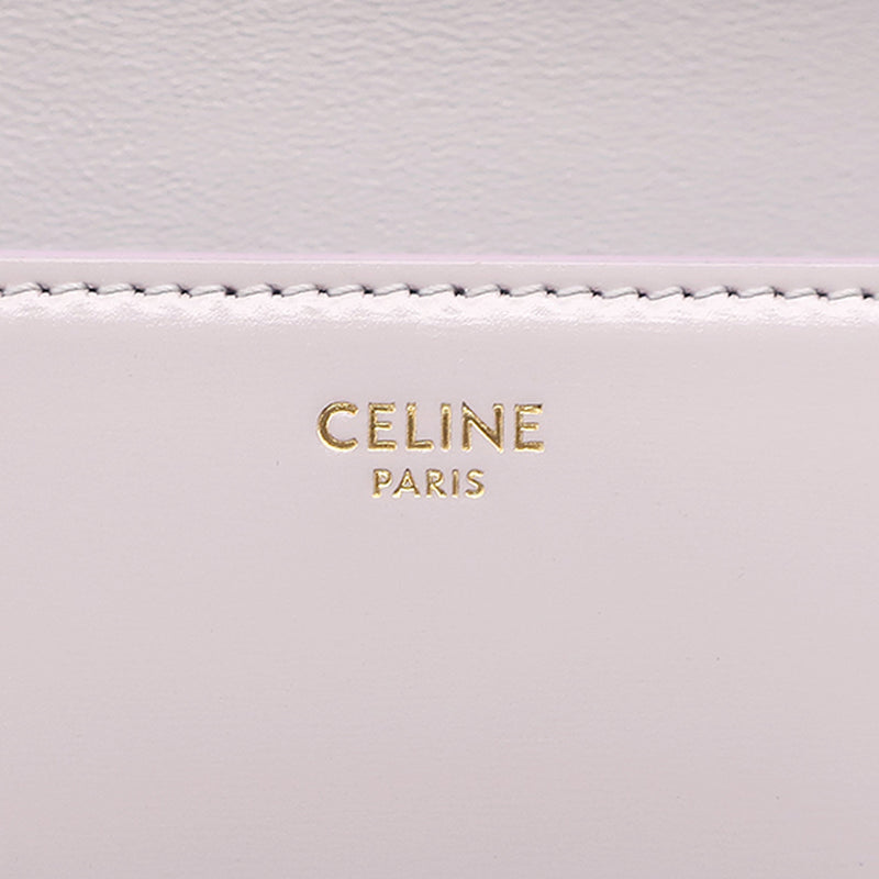 Shiny Calfskin Triomphe Claude Shoulder Bag - Image 5