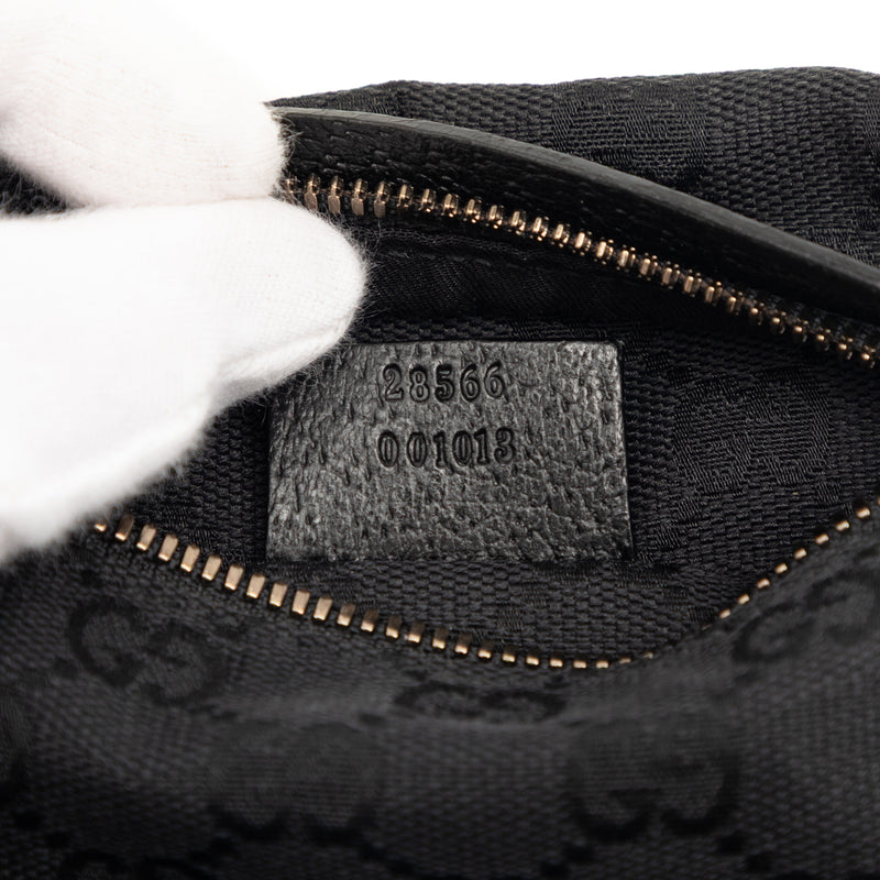 GG Canvas Double Pocket Belt Bag - Image 6