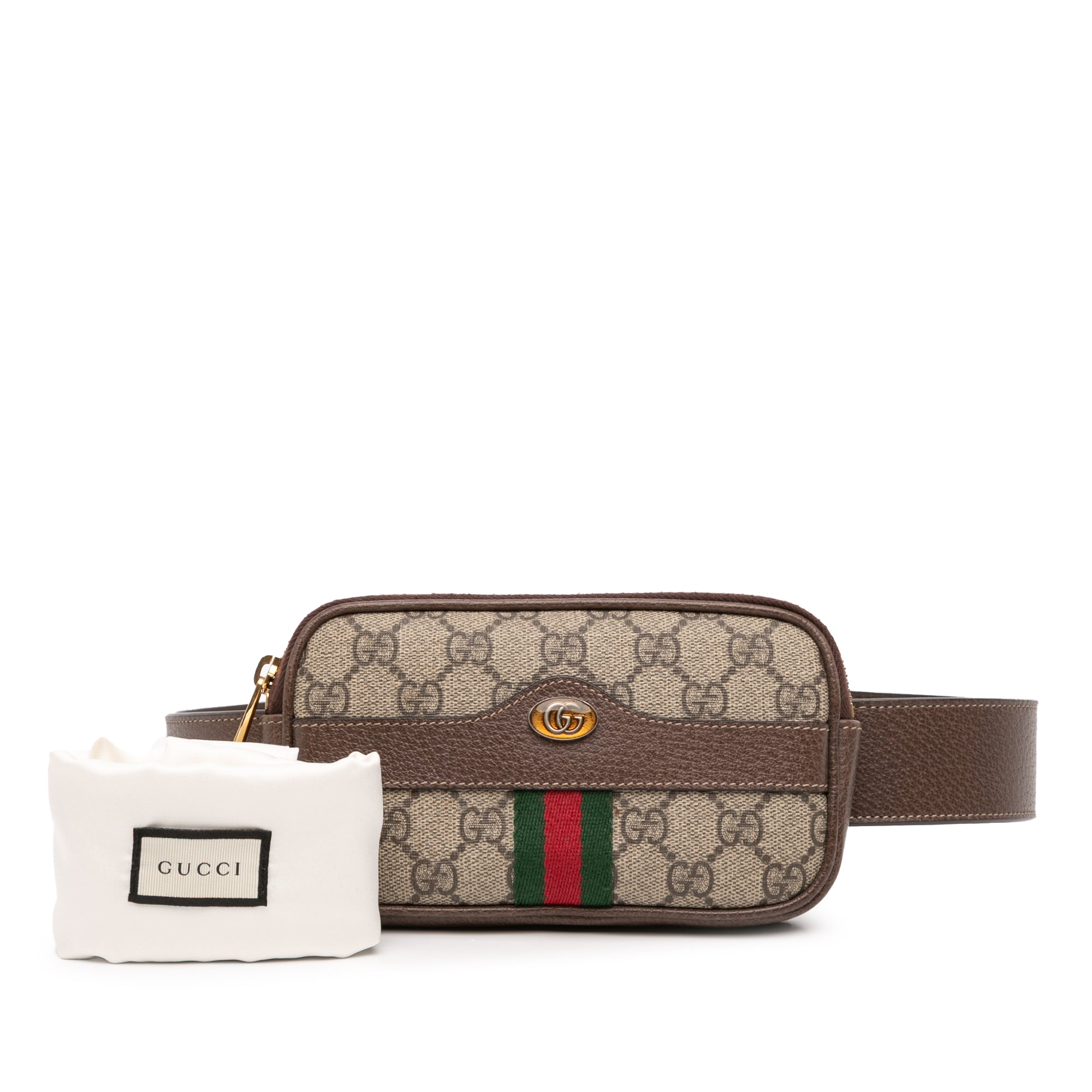 Small GG Supreme Web Ophidia Belt Bag - Image 10