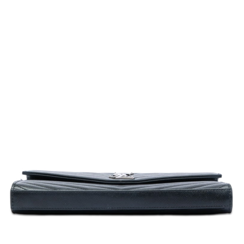 Grain De Poudre Chevron Cassandre Envelope Chain Wallet - Image 3