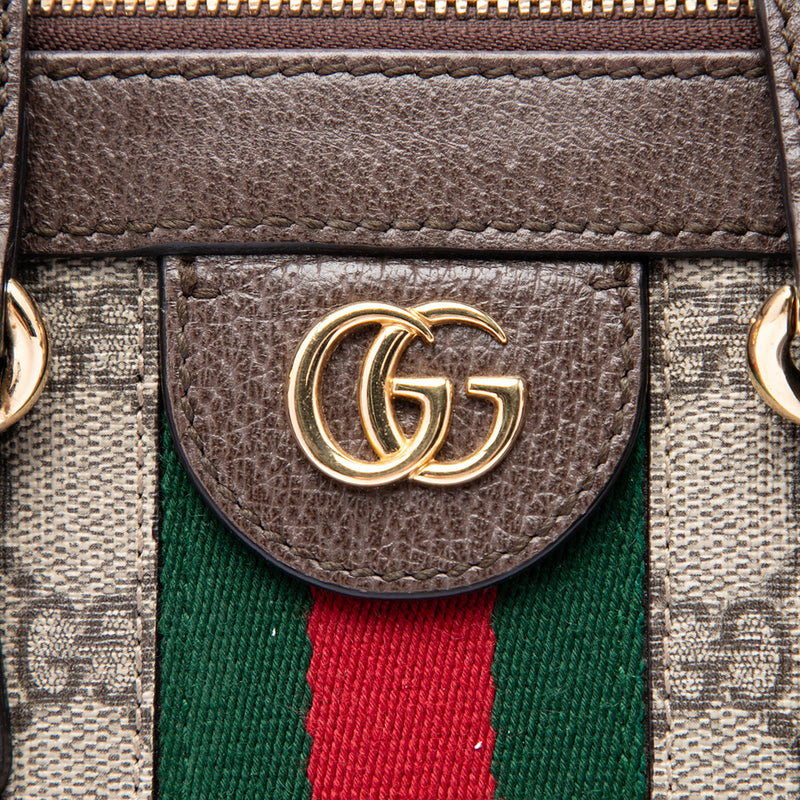 Small GG Supreme Ophidia Satchel - Image 5