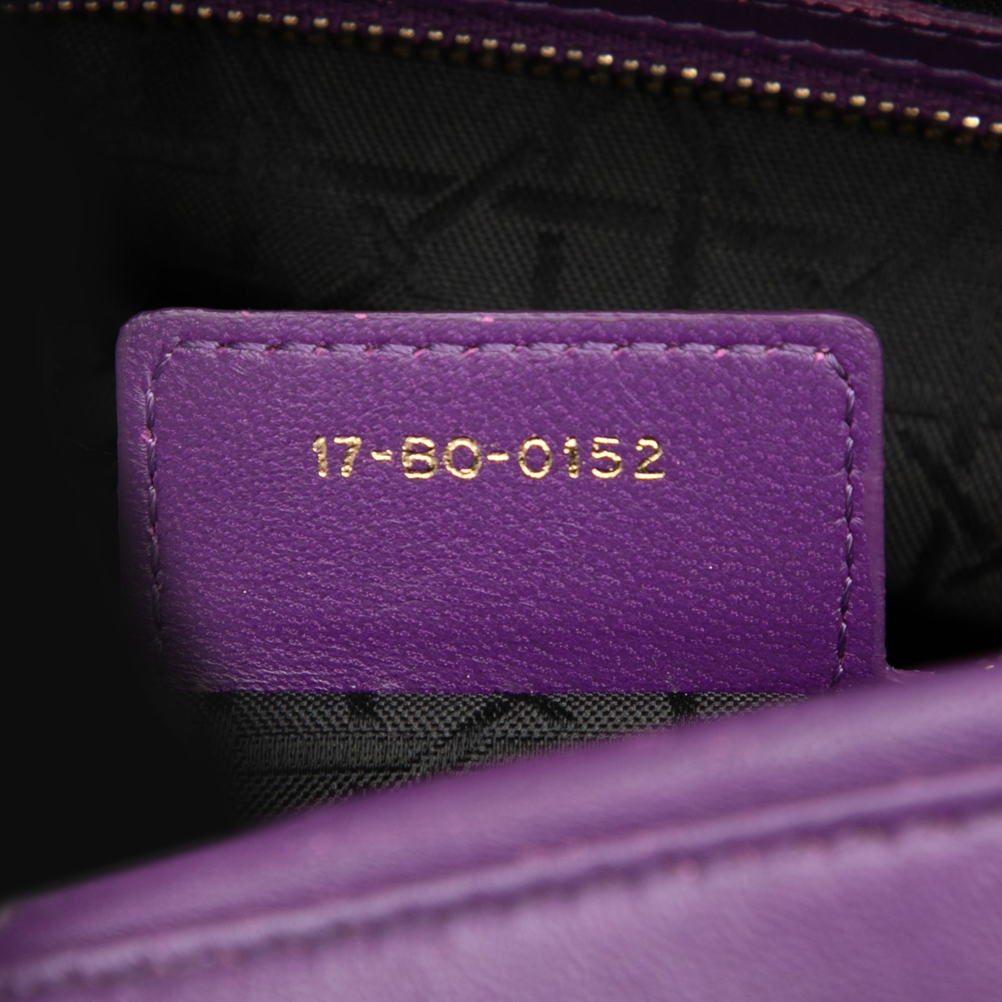 Large Lambskin Cannage Lady Dior - Image 6
