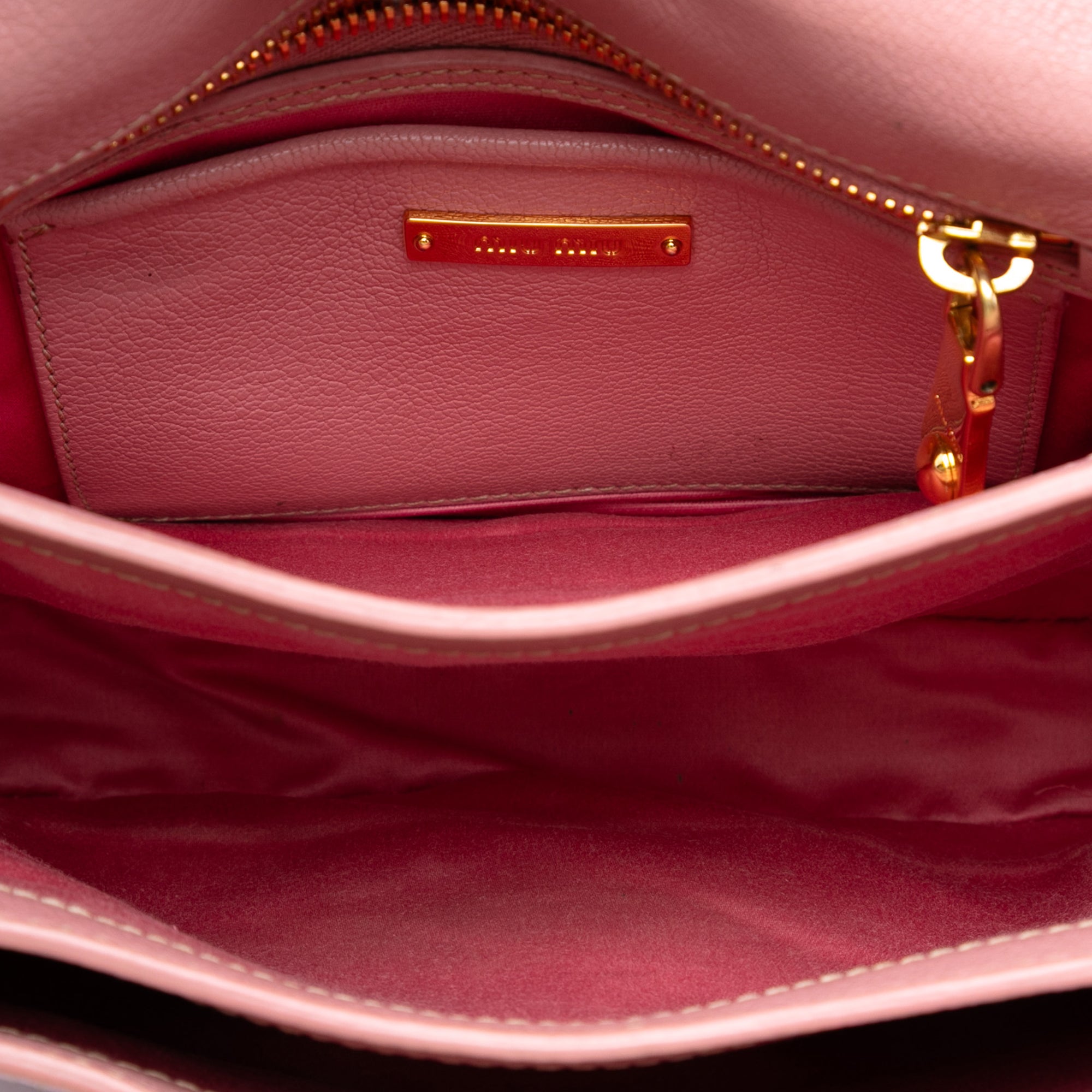 Goatskin Madras Top Handle Bag - Image 4