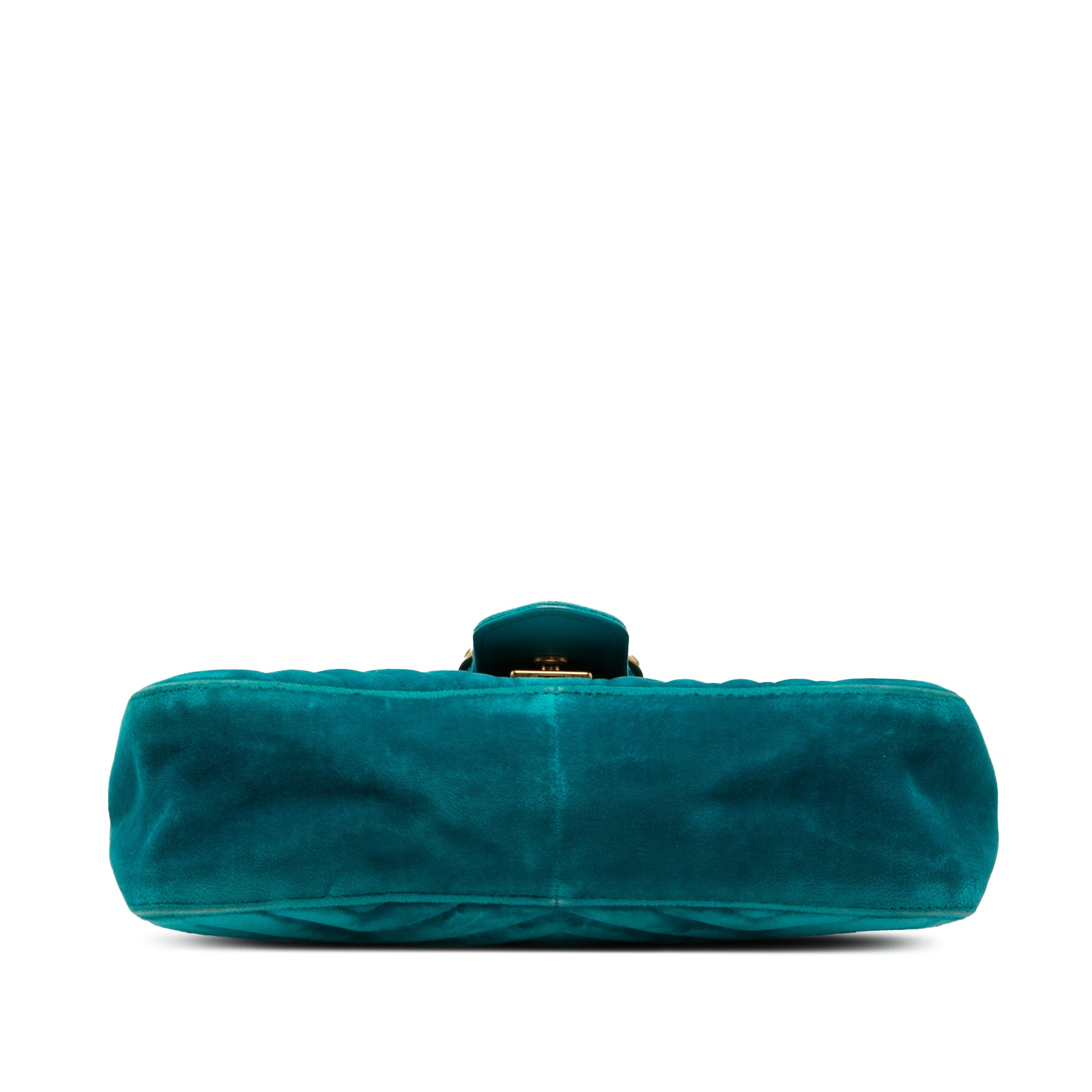 Medium GG Marmont Matelasse Velvet Shoulder Bag - Image 3