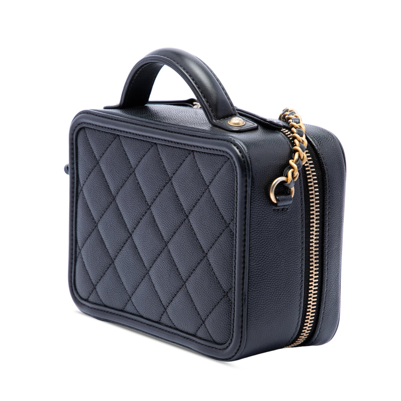 Small Caviar CC Filigree Vanity Case - Image 2