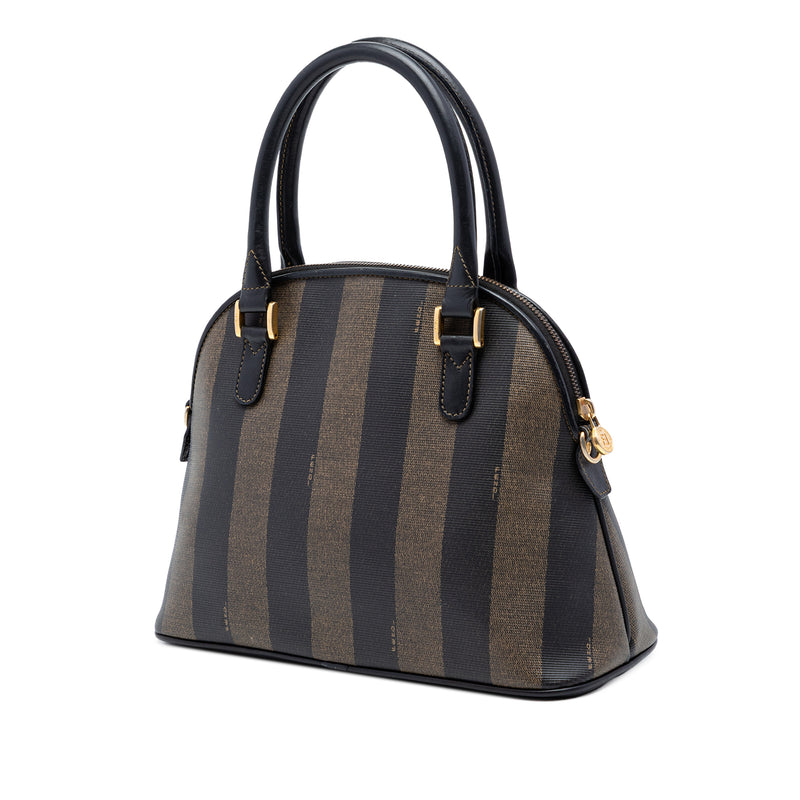 Pequin Coated Canvas Dome Satchel - Image 2