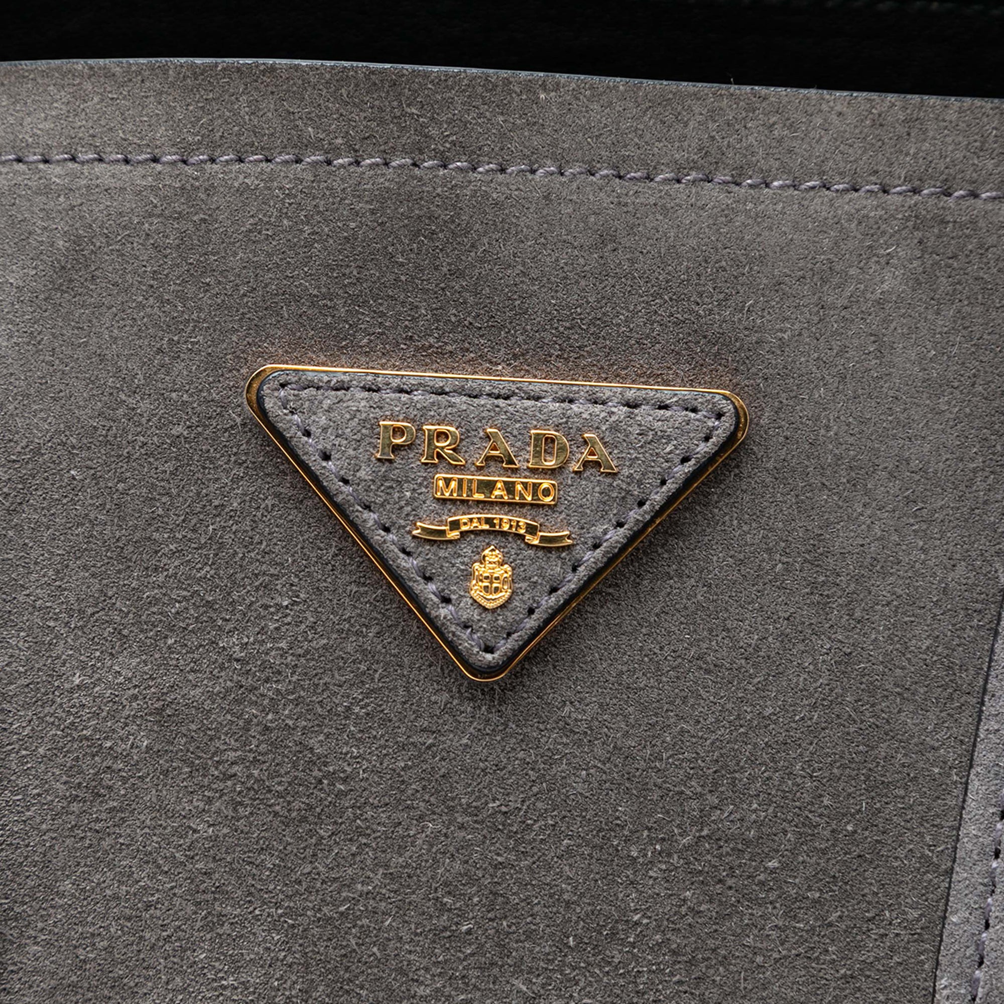 Medium Scamosciato Double Satchel - Image 5