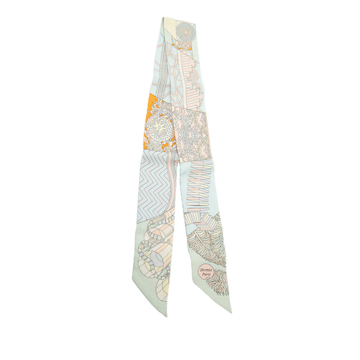 De L Ombrelle Aux Duels Silk Twilly Scarf - Image 1