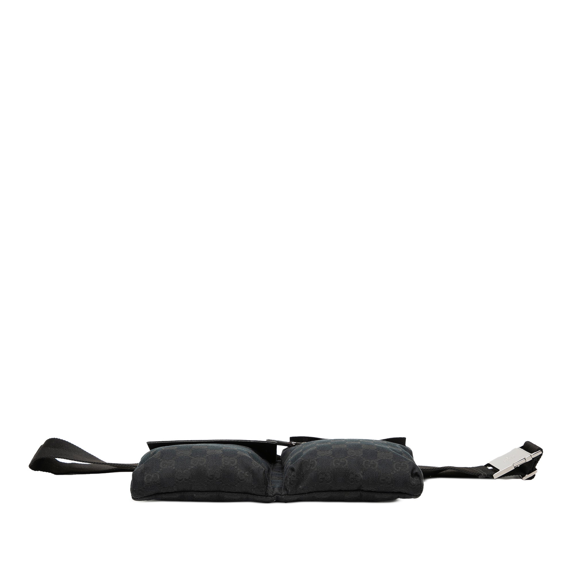 GG Canvas Double Pocket Belt Bag - Image 3