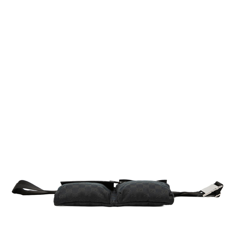 GG Canvas Double Pocket Belt Bag - Image 3