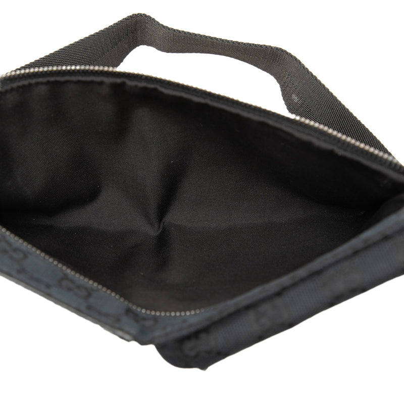 GG Canvas Double Pocket Belt Bag - Image 4