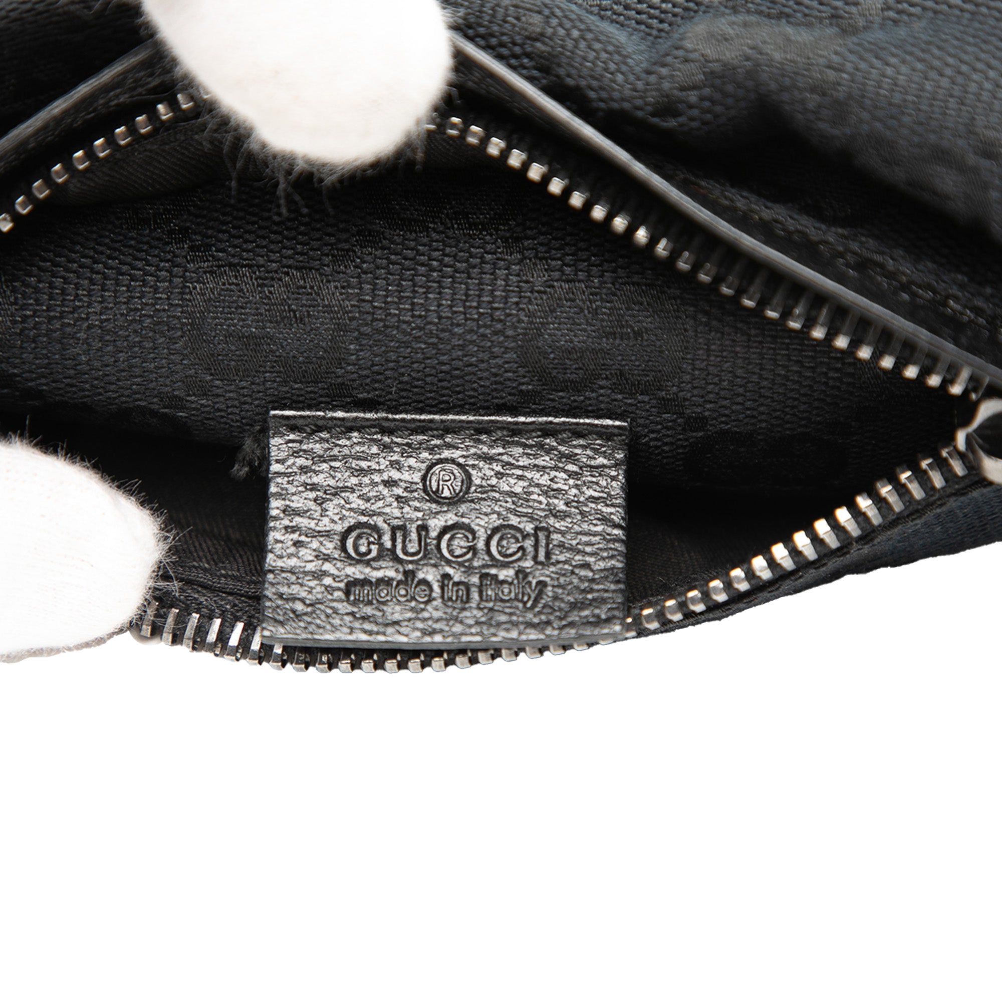 GG Canvas Double Pocket Belt Bag - Image 5
