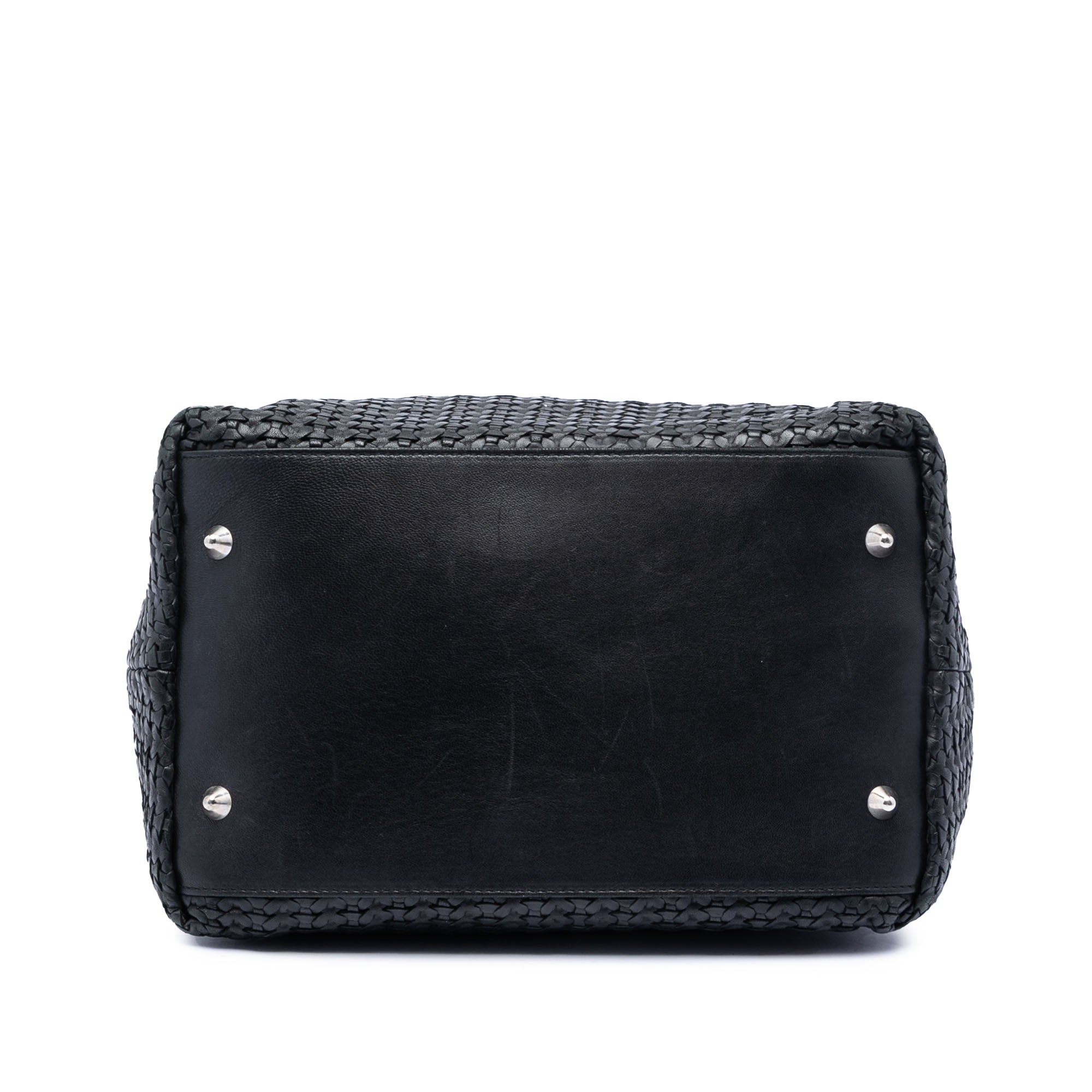 Medium Woven Calfskin Soft Lady Dior - Image 3