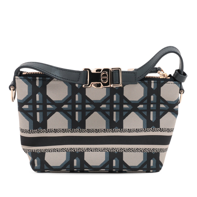 DiorTravel Technical Fabric Macrocannage Nomad Pouch - Image 2