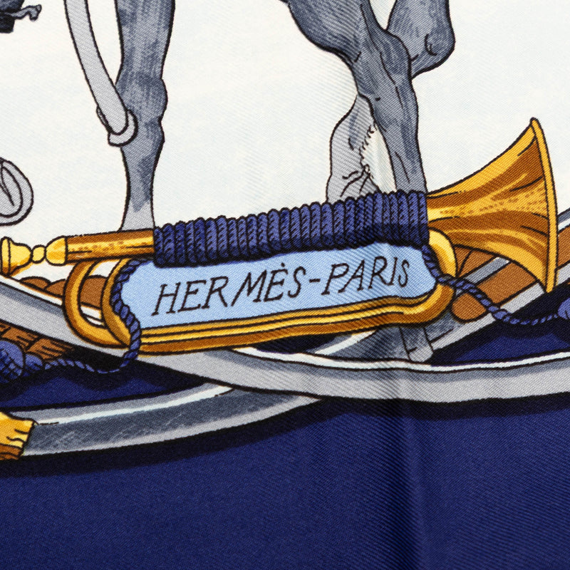 Marine et Cavalerie Silk Scarf 90 - Image 4