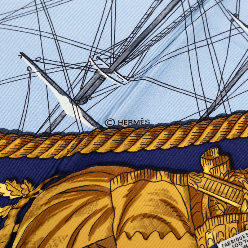 Marine et Cavalerie Silk Scarf 90 - Image 5