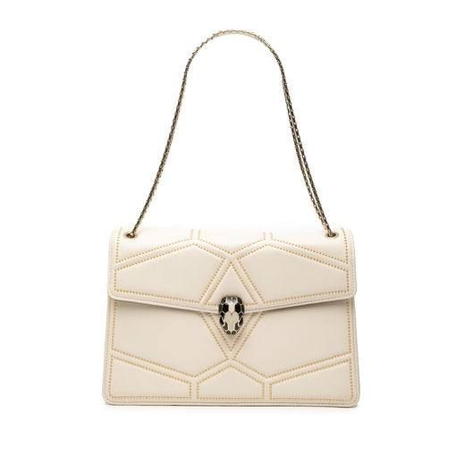 Studded Leather Diamond Blast Serpenti Forever Crossbody - Image 1