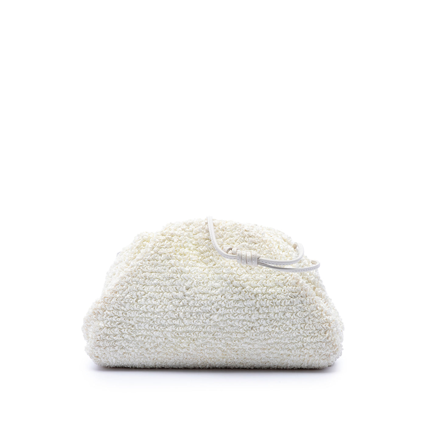 Boucle Raffia The Mini Pouch Crossbody - Image 1