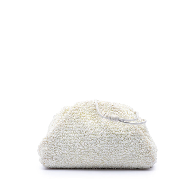 Boucle Raffia The Mini Pouch Crossbody