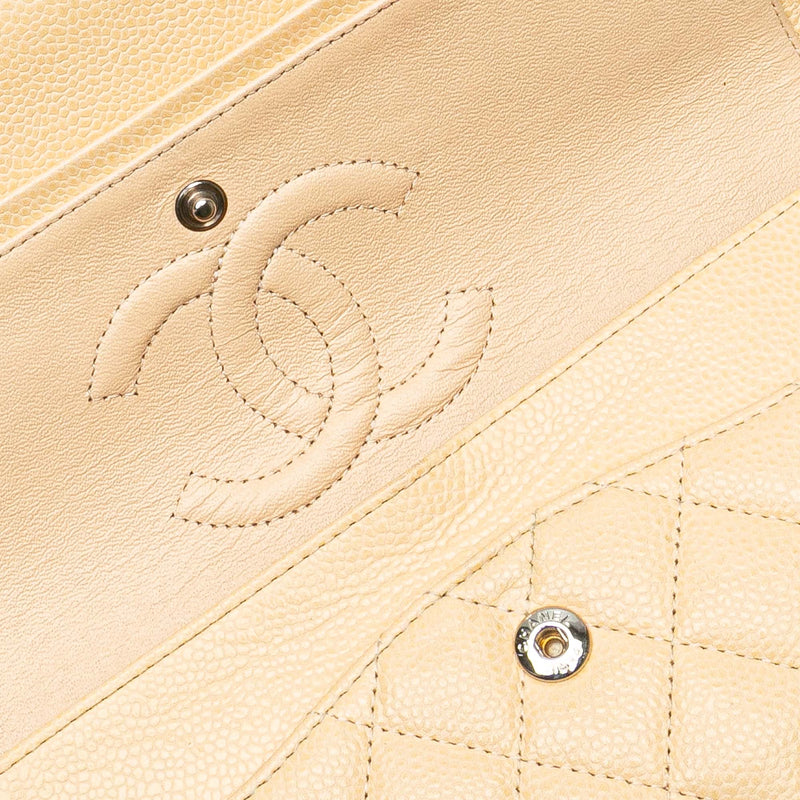 Medium Classic Caviar Double Flap - Image 8
