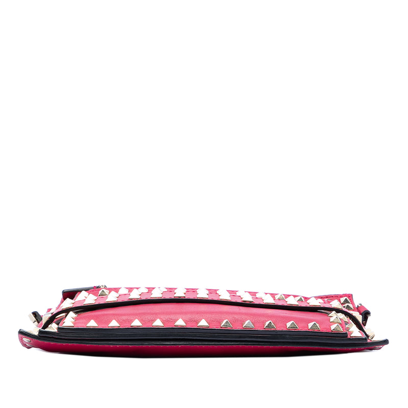 Leather Rockstud Triple Zip Crossbody - Image 3