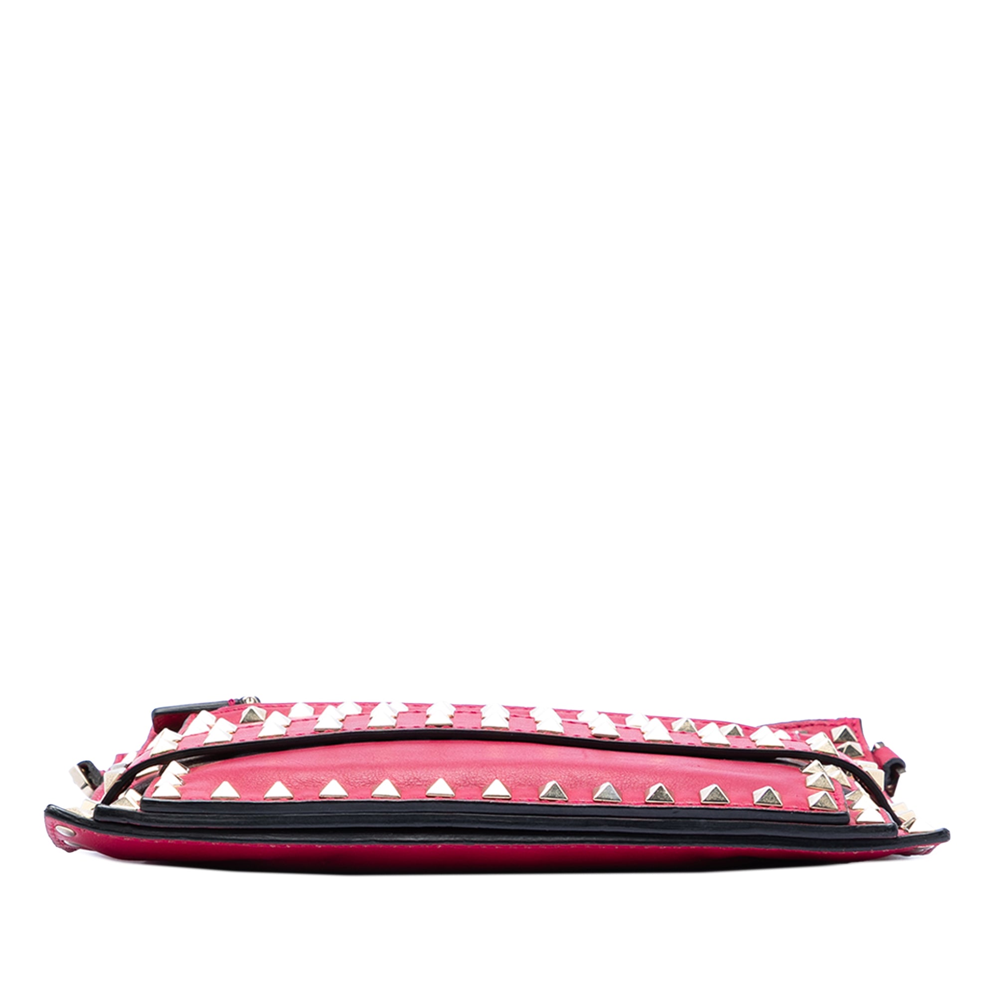 Leather Rockstud Triple Zip Crossbody - Image 3