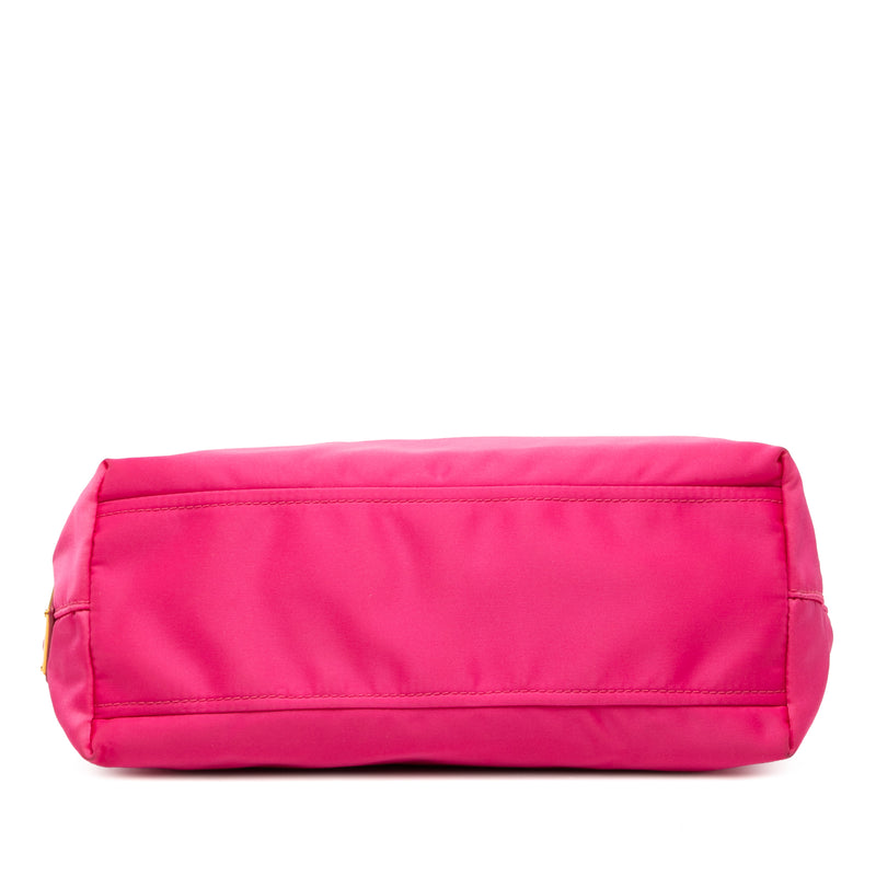 Tessuto Canapa Logo Bow Satchel - Image 3