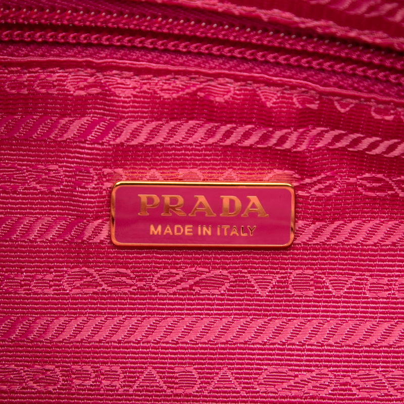 Tessuto Canapa Logo Bow Satchel - Image 5