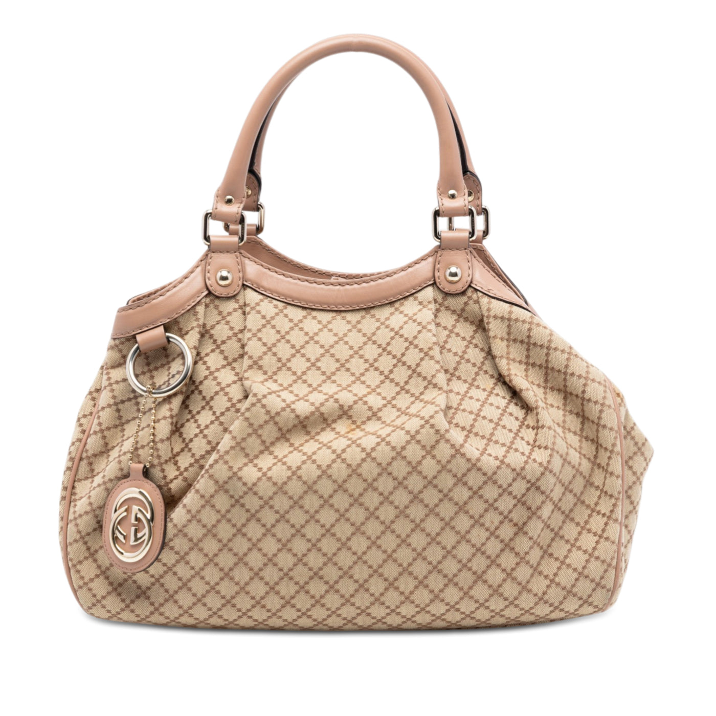 Medium Diamante Canvas Sukey Tote - Image 1